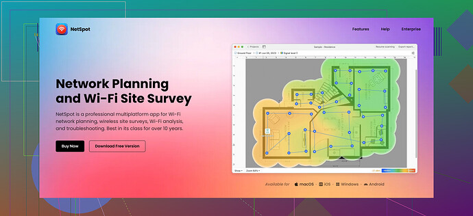 How can I create a free WiFi heat map?