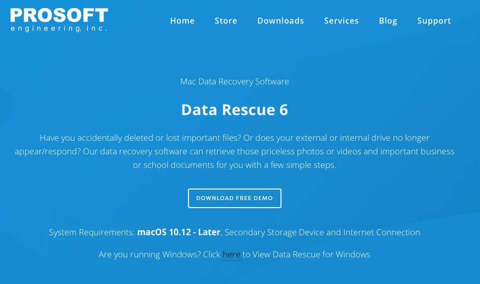 Prosoft Data Rescue 6