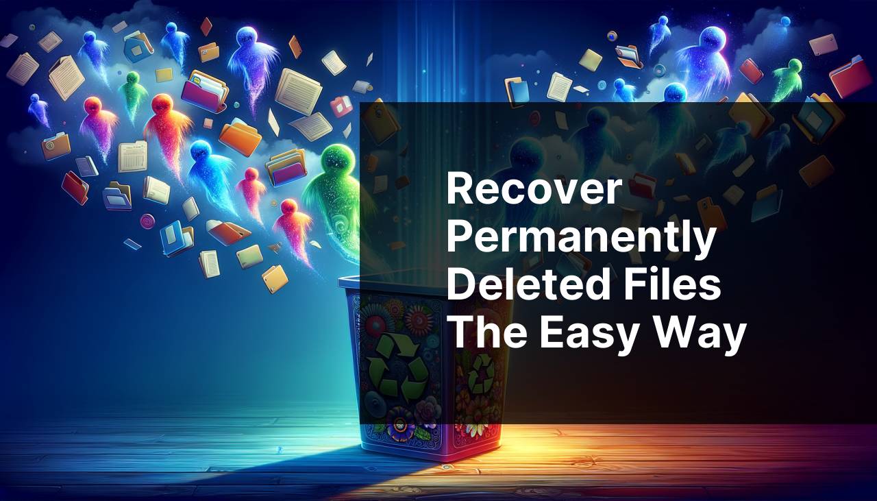 Recover Permanently Deleted Files The Easy Way