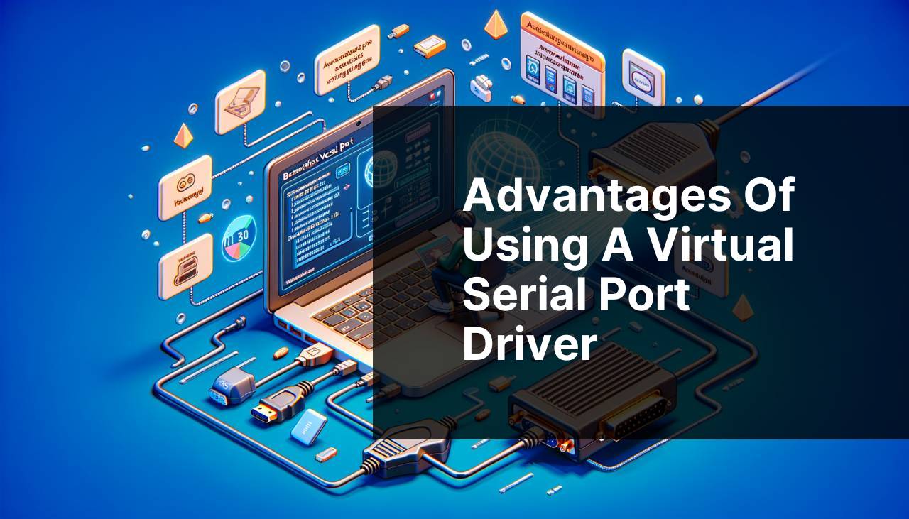 Advantages of Using a Virtual Serial Port Driver