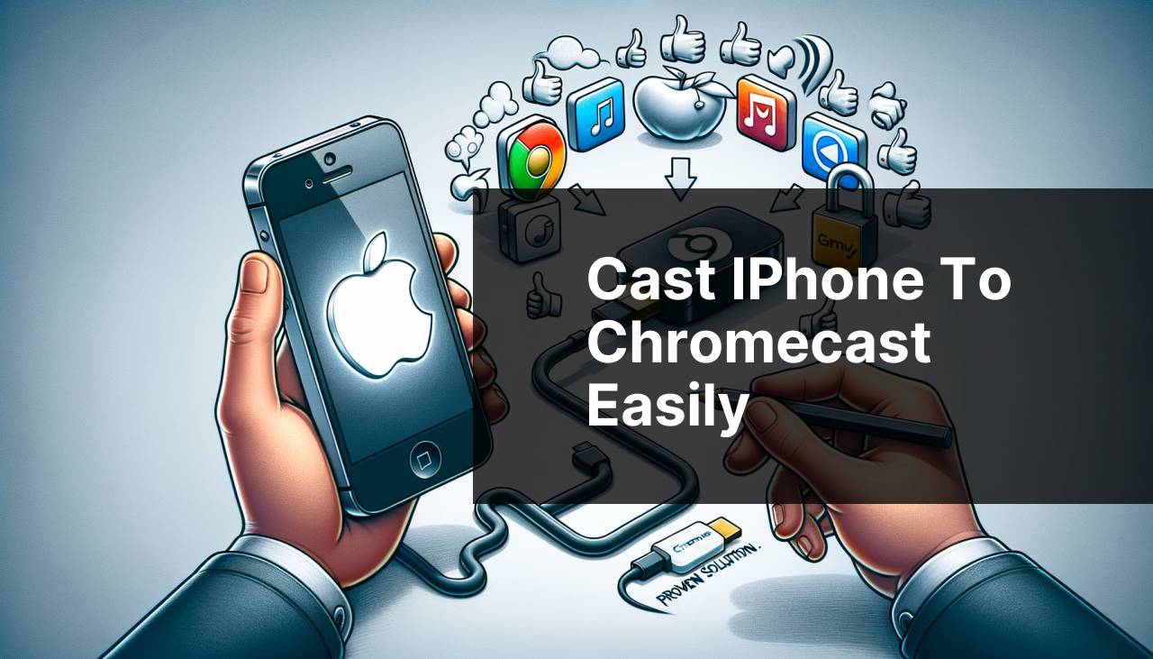 Cast iPhone to Chromecast Easily