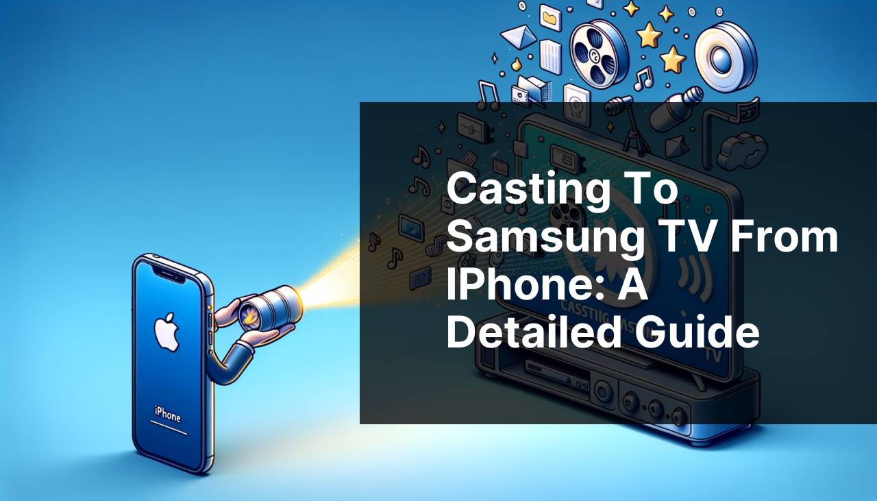 Casting to Samsung TV from iPhone: A Detailed Guide