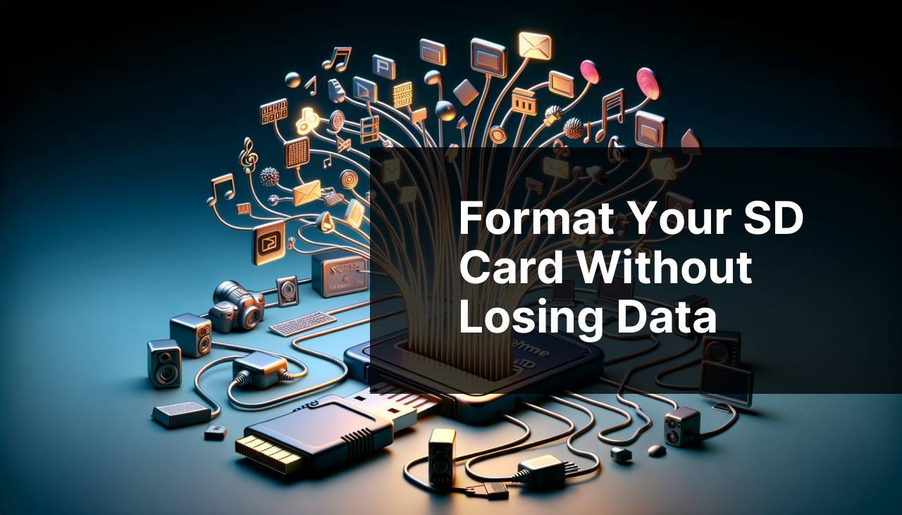 Format Your SD Card Without Losing Data