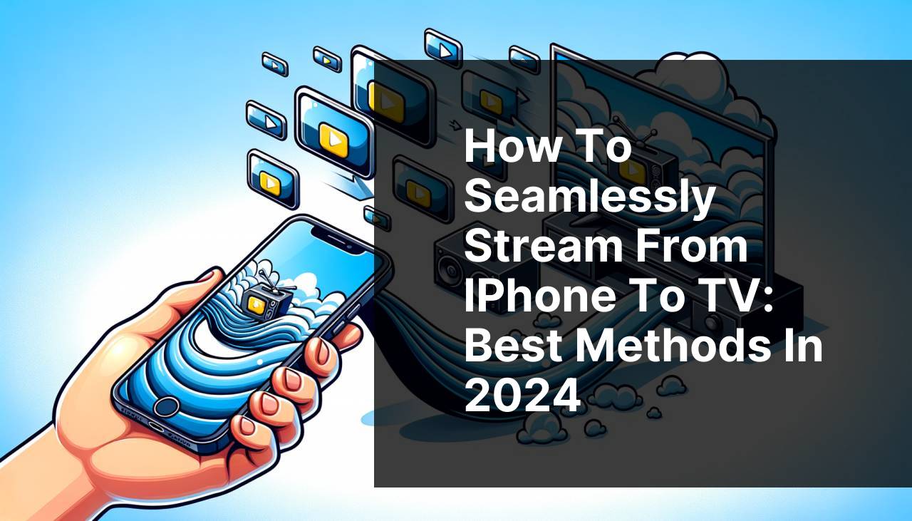 How to Seamlessly Stream from iPhone to TV: Best Methods in 2024