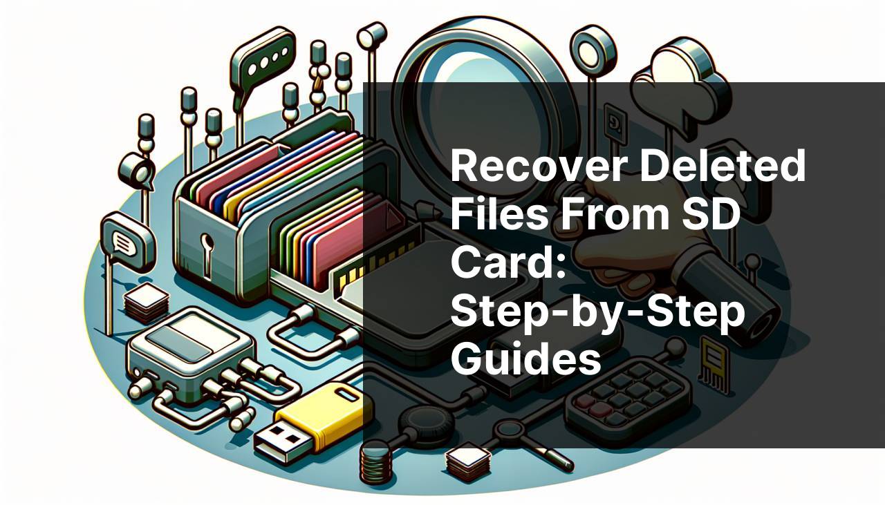 Recover Deleted Files from SD Card: Step-by-Step Guides