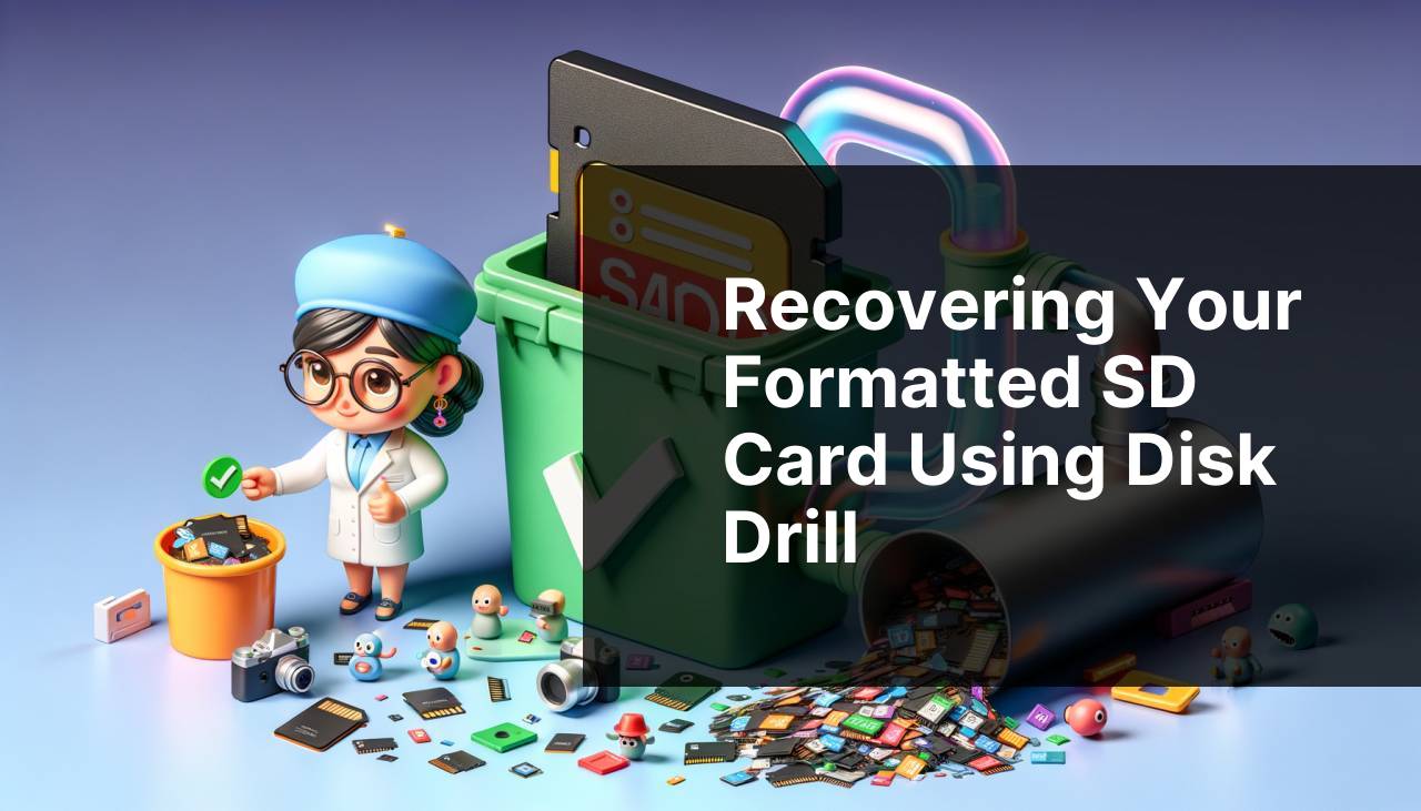 Recovering Your Formatted SD Card Using Disk Drill