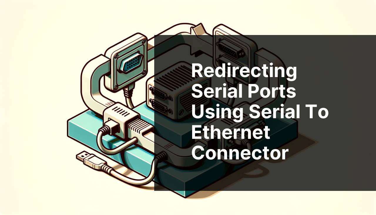 Redirecting Serial Ports Using Serial to Ethernet Connector