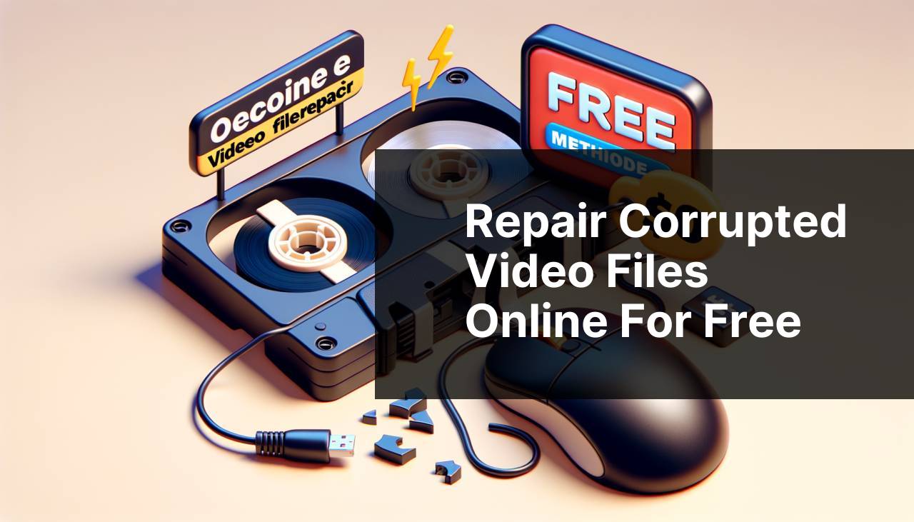 Repair Corrupted Video Files Online for Free