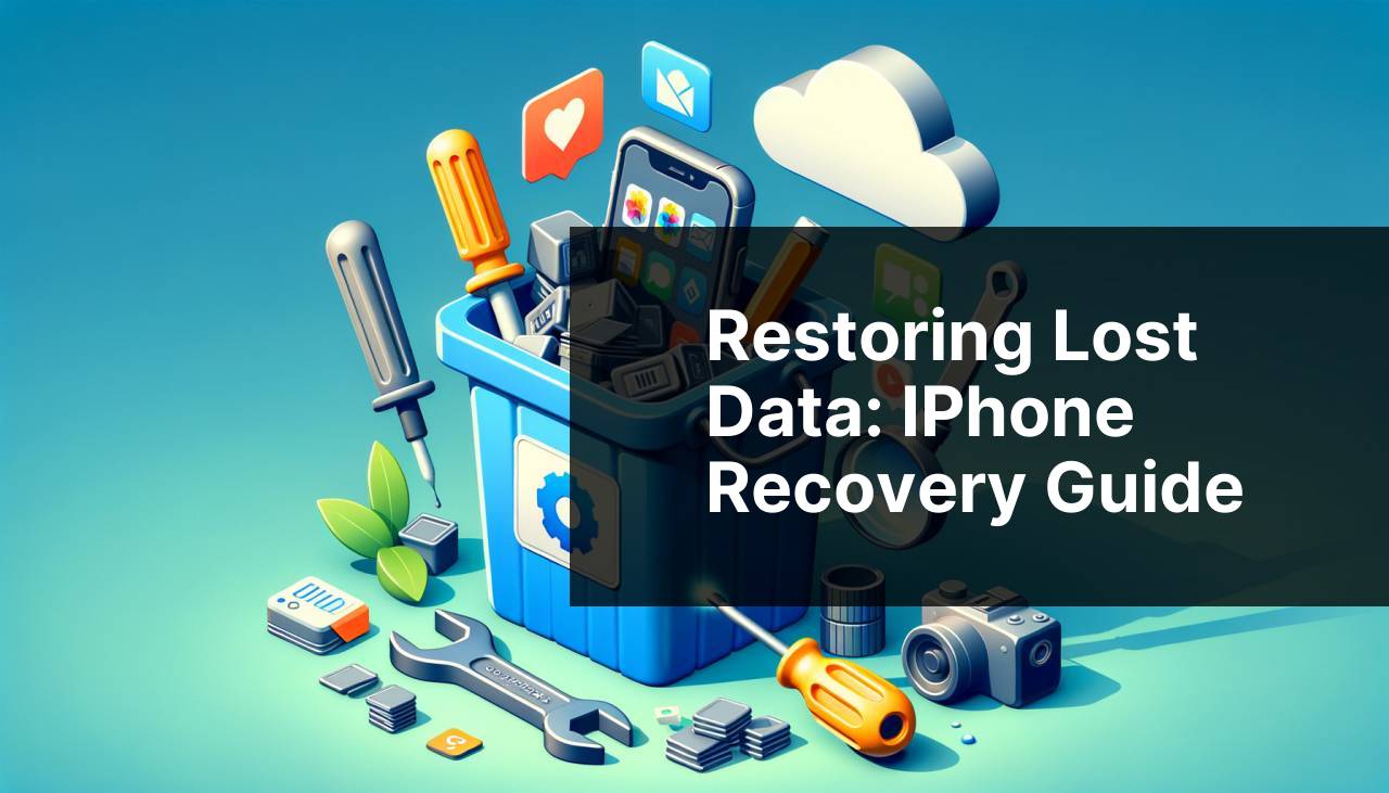 Restoring Lost Data: iPhone Recovery Guide