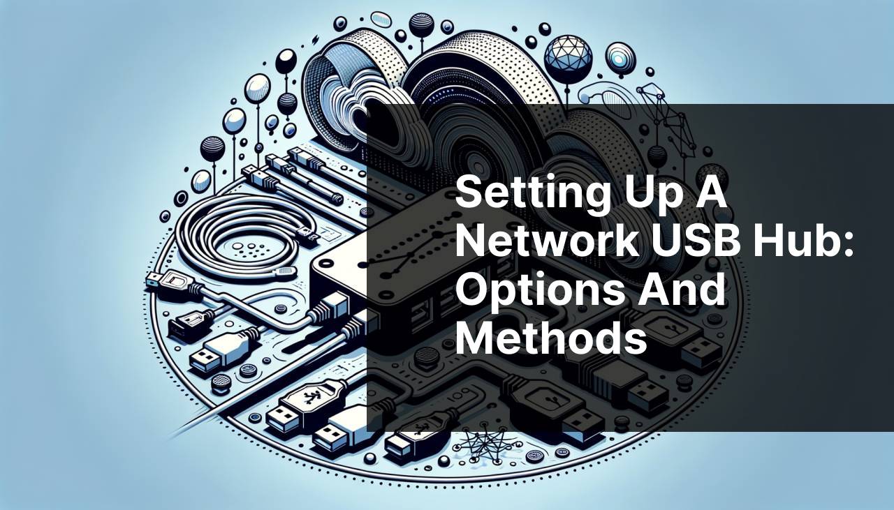 Setting Up a Network USB Hub: Options and Methods