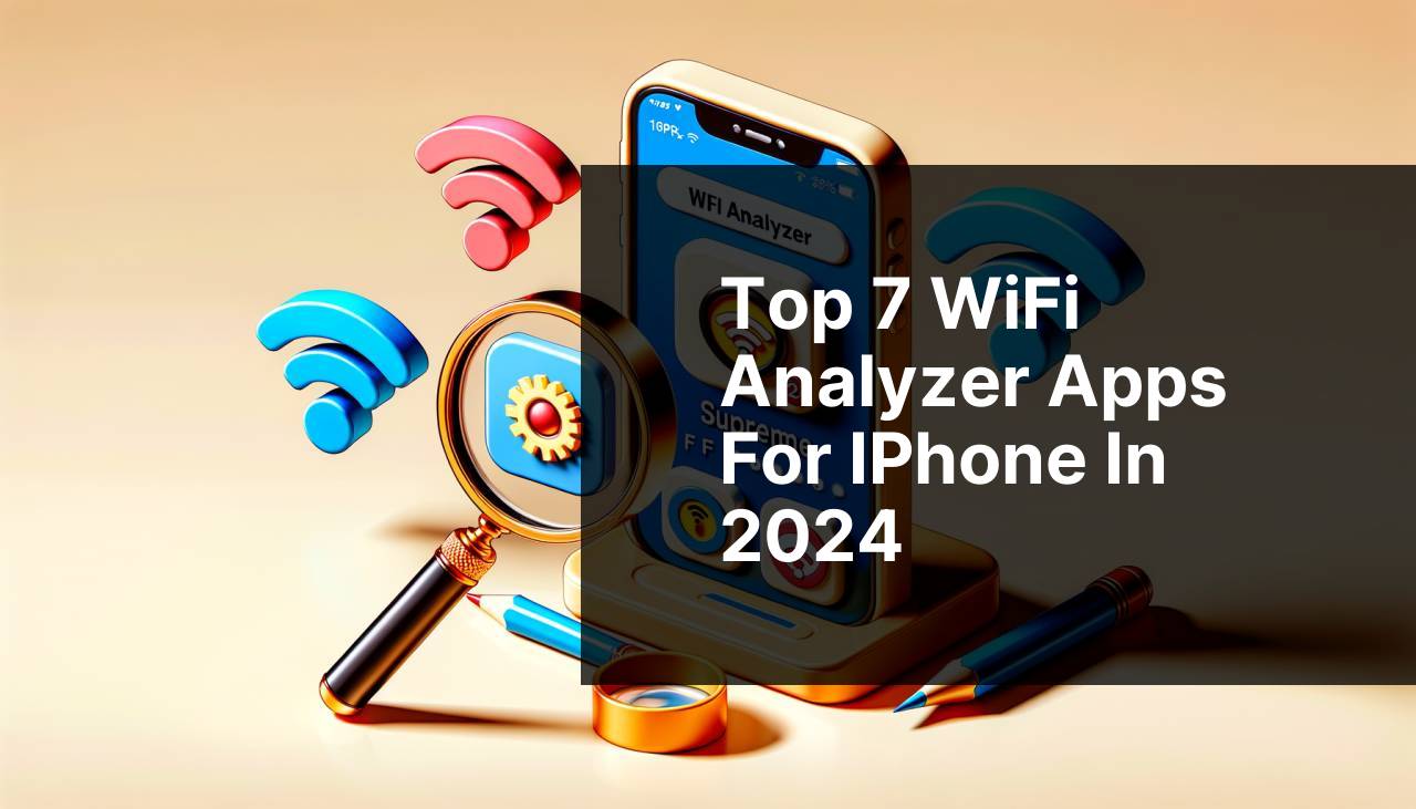 Top 7 WiFi Analyzer Apps for iPhone in 2024