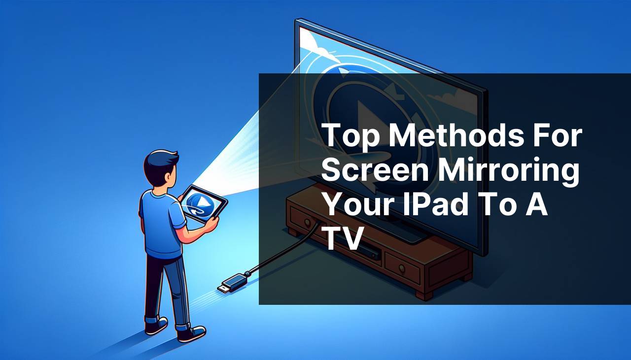 Top Methods for Screen Mirroring Your iPad to a TV