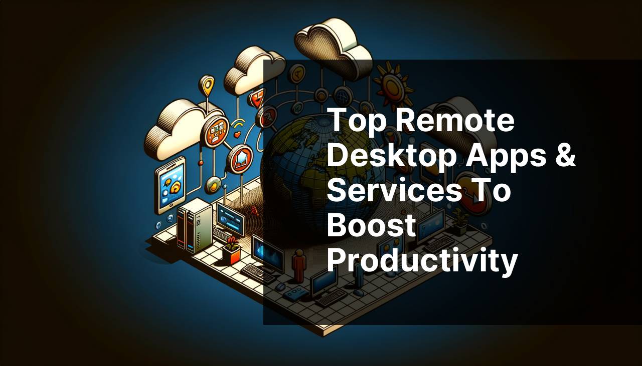 Top Remote Desktop Apps & Services to Boost Productivity