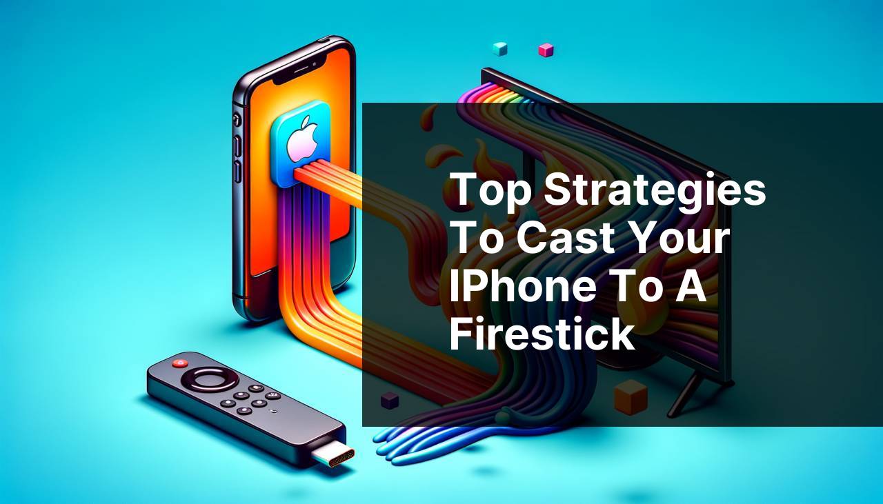 Top Strategies to Cast Your iPhone to a Firestick
