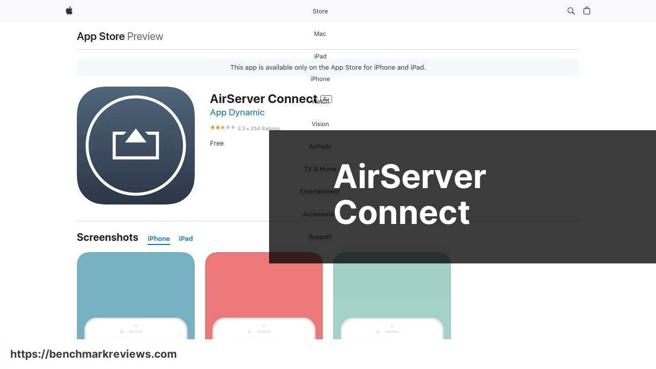 https://apps.apple.com/us/app/airserver-connect/id967004087 screenshot