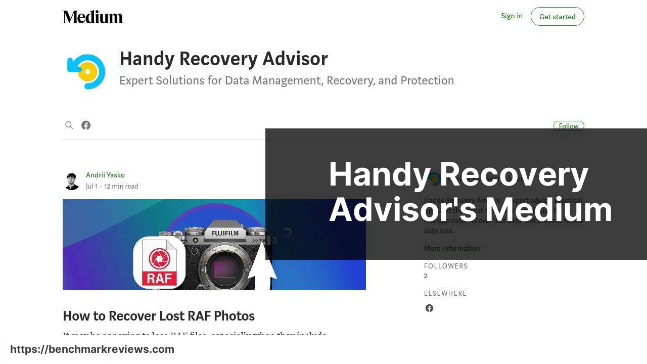 https://medium.com/handyrecovery screenshot