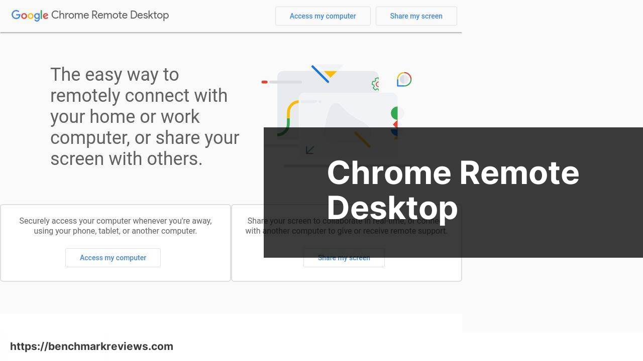 https://remotedesktop.google.com/ screenshot