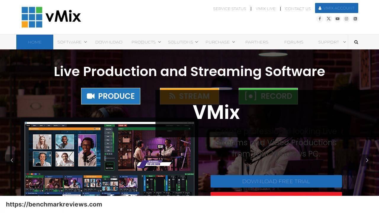 https://vMix.com screenshot