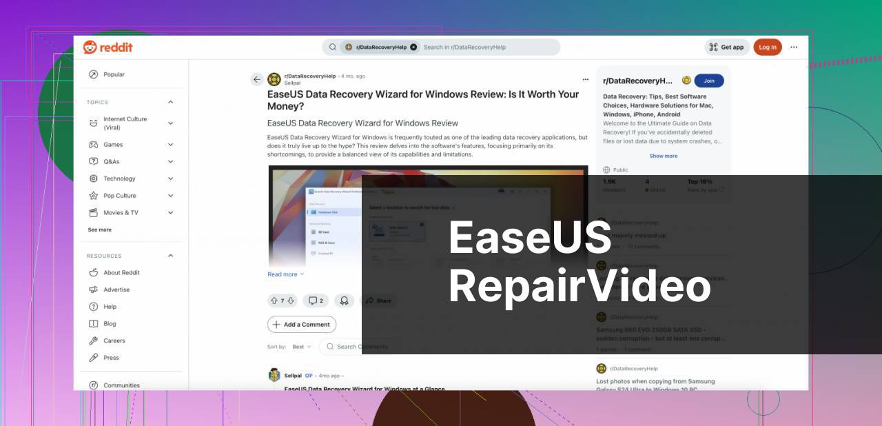 https://www.reddit.com/r/DataRecoveryHelp/comments/1d6irir/easeus_data_recovery_wizard_for_windows_review_is/ screenshot